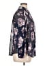 ModCloth 100% Polyester Floral Purple 3/4 Sleeve Blouse Size 1X - photo 4