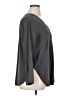H&M Conscious 100% Polyester Gray 3/4 Sleeve Blouse Size 14 - photo 4