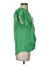 Glam Green Short Sleeve Blouse Size S - photo 4