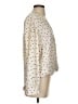 Ann Taylor 100% Polyester Ivory Long Sleeve Henley Size XS - photo 4