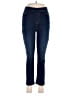 Simply Vera Vera Wang Solid Blue Jeans Size M - photo 1