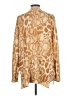 Show Me Your Mumu Animal Print Gold Pullover Sweater Size L - photo 2