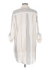 Lovestitch Ivory 3/4 Sleeve Button-Down Shirt Size M - photo 2