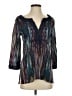 Calypso St. Barth Teal 3/4 Sleeve Blouse Size Sm (0) - photo 1