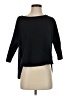 Deletta Black 3/4 Sleeve Top Size S - photo 1