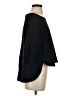 Deletta Black 3/4 Sleeve Top Size S - photo 4