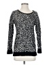 Katsumi 100% Polyamide Tweed Black Pullover Sweater Size S - photo 1