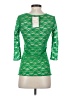 Young Essence 100% Polyester Green 3/4 Sleeve T-Shirt Size S - photo 2