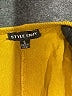 Style Envy 100% Rayon Yellow Sleeveless Blouse Size S - photo 7