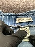Happily Grey Blue Casual Pants Size L - photo 7