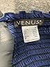 Venus 100% Polyester Paisley Blue Cocktail Dress Size 1X - photo 7