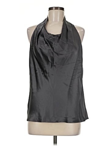 Vince. Sleeveless Silk Top (view 1)