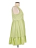 Shein Solid Green Casual Dress Size XL - photo 4