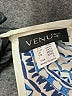 Venus 100% Polyester Graphic Blue Casual Dress Size S - photo 7
