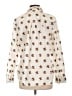 Talbots Print Ivory Long Sleeve Button-Down Shirt Size L - photo 2