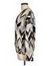Trina Turk Chevron-herringbone Silver Pullover Sweater Size L - photo 5
