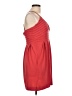 BCBGeneration Solid Red Cocktail Dress Size L - photo 4