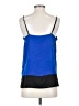 Bisou Bisou 100% Polyester Blue Sleeveless Top Size S - photo 2