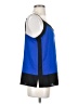 Bisou Bisou 100% Polyester Blue Sleeveless Top Size S - photo 4