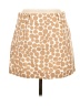 J.Crew 100% Cotton Polka Dots Tan Casual Skirt Size 8 - photo 2