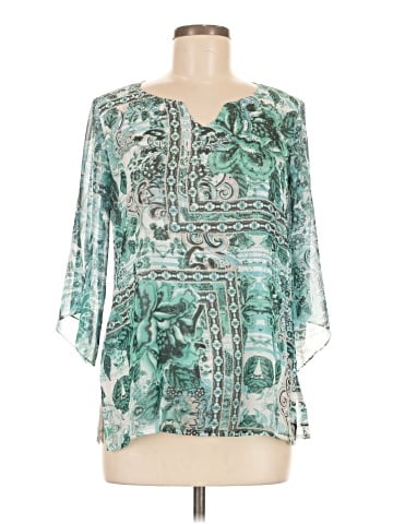 Level Eight 3/4 Sleeve Blouse (view 1)