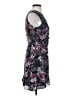 Saloni 100% Polyester Paisley Black Cocktail Dress Size 4 - photo 4