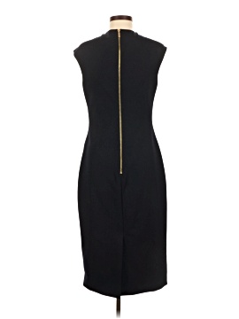 slim fit dress slacks Forever New Black Sleeveless Work Dress with Belt 8