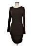 Unbranded Solid Brown Casual Dress Size M - photo 1