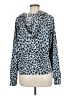 Michael Stars Animal Print Blue Pullover Sweater Size Med (1) - photo 2