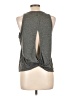 Fabletics Gray Sleeveless T-Shirt Size L - photo 2