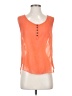 Uniq Orange Sleeveless Blouse Size S - photo 1