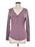 Athleta Purple Long Sleeve Henley Size M - photo 1