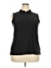 Croft & Barrow Black Sleeveless Blouse Size XXL - photo 1