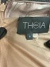 Theia 100% Acetate Silver Cocktail Dress Size 8 - photo 3
