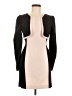 Assorted Brands Color Block Tan Cocktail Dress Size M - photo 1