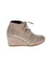 TOMS Gray Brown Wedges Size 7 - photo 1