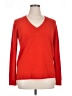 Ann Taylor 100% Cashmere Red Cashmere Pullover Sweater Size XL - photo 1