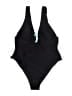 Cupshe Solid Black One Piece Swimsuit Size XXL - photo 1