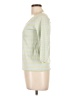 H&M 100% Polyester Green 3/4 Sleeve Top Size L - photo 5