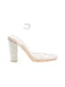 Bamboo White Tan Sandals Size 6 - photo 1