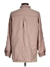 Universal Thread 100% Lyocell Solid Tan Long Sleeve Button-Down Shirt Size M - photo 2