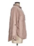 Universal Thread 100% Lyocell Solid Tan Long Sleeve Button-Down Shirt Size M - photo 4