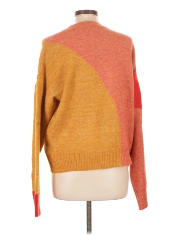 Hem & Thread Pullover Sweater (view 2)