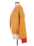 Hem & Thread Color Block Orange Pullover Sweater Size L - photo 5