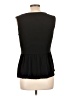 Green Envelope Black Sleeveless Blouse Size L - photo 2