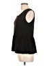 Green Envelope Black Sleeveless Blouse Size L - photo 5