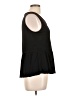 Green Envelope Black Sleeveless Blouse Size L - photo 4