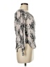 Ivy + Main 100% Rayon Gray Long Sleeve Blouse Size M - photo 4