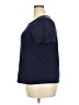 iB Diffusion Blue Short Sleeve Top Size XXL - photo 5