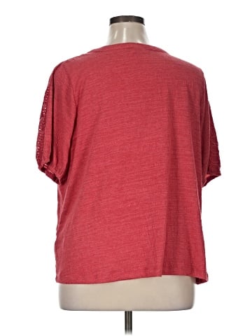 Cable & Gauge Short Sleeve Top (view 2)